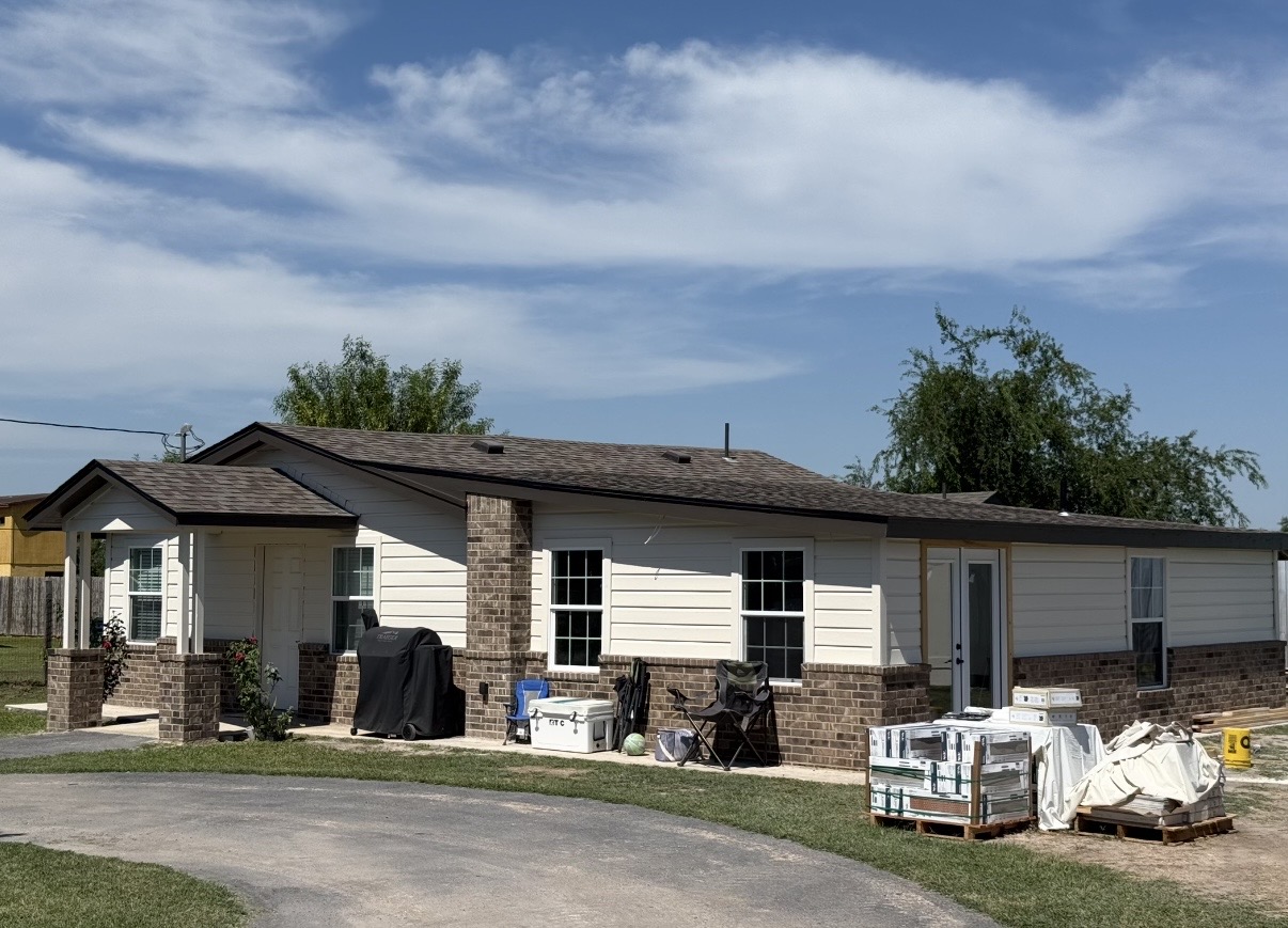 Home addition and exterior renovation
