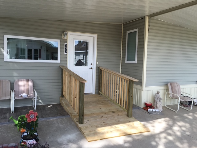 Entry ramps & railings