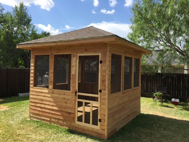 Backyard gazebo