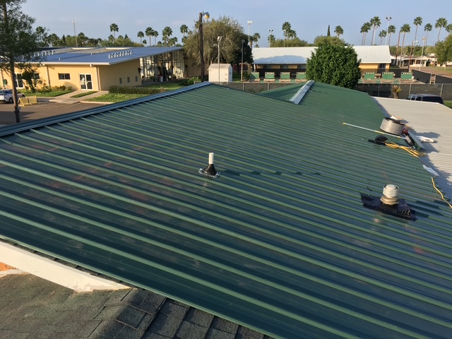 Metal roof